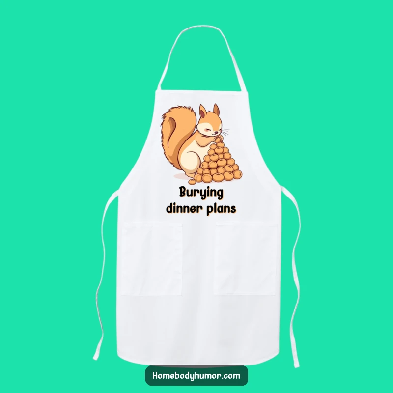 Funny Squirrel Chef Apron: Cook Up Some Laughs!