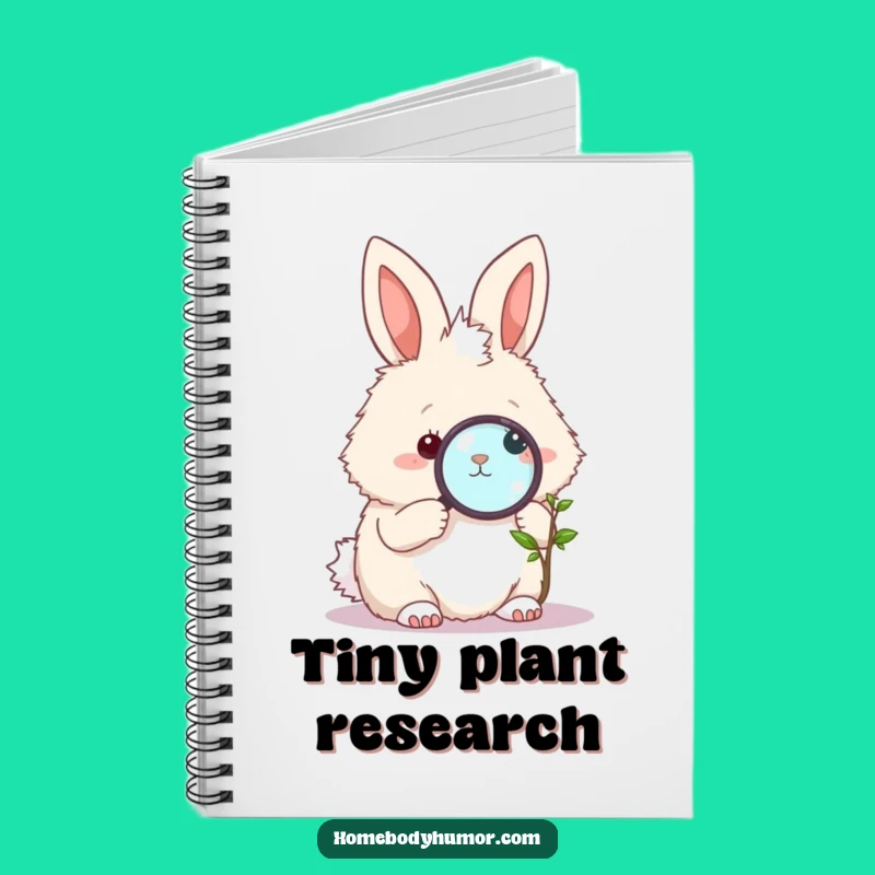 Funny Bunny Botanist Notebook: Journal Your Discoveries with Flair!